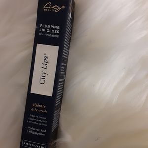 City Lips clear plumping lip gloss